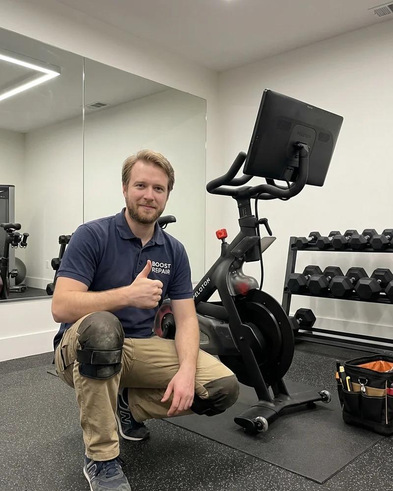 Gym equipment repair by Boost technician - photo 5