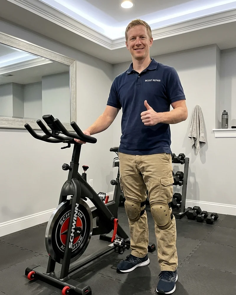 Gym equipment repair by Boost technician - photo 7