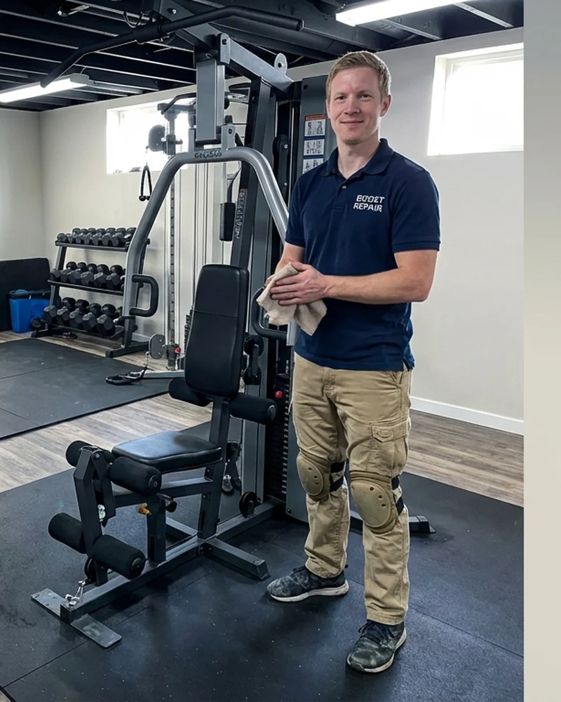 Gym equipment repair by Boost technician - photo 14